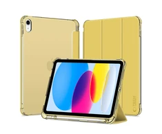 Tech-Protect SC Pen Hybrid Apple iPad 10 / 2022 / 11” 11 / 2025 – Geltona – dėklas planšetei skaidrus