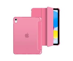 Tech-Protect SC Pen Hybrid Apple iPad 10 / 2022 / 11″ 11 / 2025 – Rožinė – dėklas planšetei skaidrus