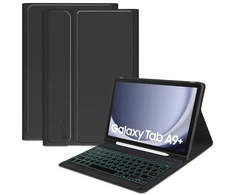 Dėklas Samsung Galaxy Tab A9+ 11.0 Tech-Protect SC Pen + Klaviatūra juodos spalvos