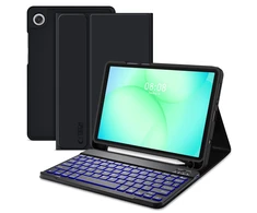 Tech-Protect SC PEN + KB do Galaxy TAB A9 / A11 8.7 X110 / X115 / X133 / X135 juoda