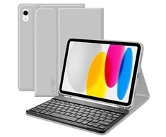„Tech-Protect SC Pen + Keyboard“ dėklas, skirtas „iPad 10.9" 2022“ (10-osios kartos) / „11" 2025“ (11-osios kartos) – pilkas