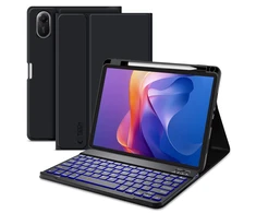 Tech-Protect SC Pen dėklas + klaviatūra Xiaomi Redmi Pad 2 11.0 juodos spalvos