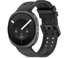 GrizzGlass TECH-PROTECT SILICONE AIR SAMSUNG GALAXY WATCH 8 / 9 / CLASSIC (40 / 44 / 46 MM) Juodas