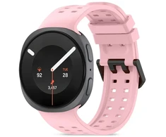 Tech-Protect SILICONE AIR Samsung Galaxy WATCH 8 / 9 / CLASSIC (40 / 44 / 46 MM) ŠVIESIAI ROŽINĖ