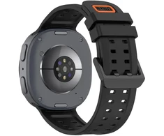 GrizzGlass TECH-PROTECT SILICONE AIR SAMSUNG GALAXY WATCH 8 / 9 / CLASSIC (40 / 44 / 46 MM) Juodas