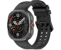 „Tech-Protect SILICONE AIR“ Samsung Galaxy WATCH ULTRA 1 / 2 2024-2026 (47 MM) Juodas