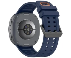 Tech-Protect SILICONE AIR Samsung Galaxy WATCH 8 / 9 / CLASSIC (40 / 44 / 46 MM) TAMSIAI MĖLYNAS
