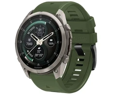 TECH-PROTECT silikoninis GARMIN FENIX 5 / 6 / 6 PRO / 7 / 8 / 8 PRO / E / 9 / 9 PRO (47 MM) kariškos žalios spalvos