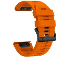 GK PROTECTION „Tech-Protect“ silikoninis dirželis skirtas Garmin Fenix 5 / 6 / 6 Pro / 7 / 8 / 8 Pro / E / 9 / 9 Pro 51 mm Signal oranžinis