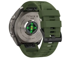 TECH-PROTECT silikoninis GARMIN FENIX 5 / 6 / 6 PRO / 7 / 8 / 8 PRO / E / 9 / 9 PRO (47 MM) kariškos žalios spalvos