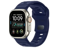Tech-Protect SILICONE LINE WATCH 8 / 9 / 10 / 11 / 12 / SE / ULTRA (44 / 45 / 46 / 49 MM) ATLANTIC Mėlynas