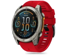 TECH-PROTECT SILICONE LINE GARMIN FENIX 5X / 5X PLUS / 6X / 6X PRO / 7X / 8 (51 mm) Raudonas