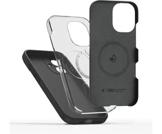 Dėklas TECH-PROTECT SILICONE MAGSAFE IPHONE 17 Juodas