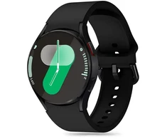 Apyrankė Samsung Galaxy Watch 4 / 5 / 5 Pro / 6 / 7 / FE Tech-Protect silikoninė juodos spalvos