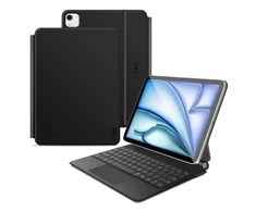 „Tech-Protect Smartcase Magnetic“ su klaviatūra, skirtas „iPad Air 10.9“ (2020/2022) / 11“ (2024/2025/2026) - Juodas