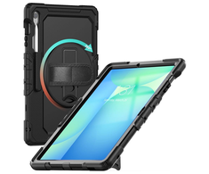 Tech-Protect Solid dėklas skirtas Samsung Galaxy Tab S10 FE+ – juodos spalvos