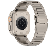 Apyrankė Apple Watch 4 / 5 / 6 / 7 / 8 / 9 / SE / Ultra 1 / 2 (42 / 44 / 45 / 49 mm) Tech-Protect Stainless Pro Titanium