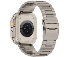 Apyrankė Apple Watch 4 / 5 / 6 / 7 / 8 / 9 / SE / Ultra 1 / 2 (42 / 44 / 45 / 49 mm) Tech-Protect Stainless Pro Titanium