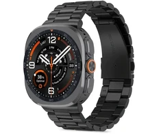 „Tech-Protect“ nerūdijančio plieno „Samsung Galaxy Watch Ultra 1 / 2“ 2024–2026 (47 mm) JUODA