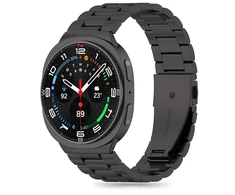 Tech-Protect Stainless Steel apyrankė skirta Samsung Galaxy Watch 40/44/46 mm – juodos spalvos