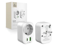 „Tech-Protect TA100“ JK adapteris – baltas