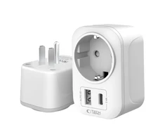 „Tech-Protect TA100“ JAV adapteris – baltas