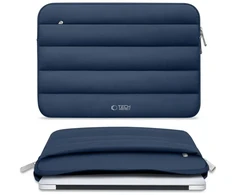 Tech Protect Tech-Protett Fluffy Nešiojamas kompiuteris Bag 13-14 - Navy Mėlyna