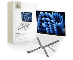 Tech-Protect ULS300 laptop stovas – pilkos spalvos