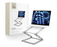 Tech-Protect ULS400 universalus extendable stovas nešiojamiems kompiuteriams iki 17″ – pilkos spalvos