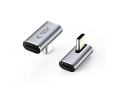 „Tech-Protect Ultraboost AA03“ USB-C kampinis adapteris – pilkas