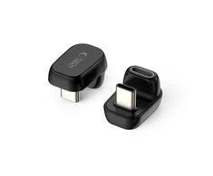 Tech-Protect Ultraboost AA04 USB-C Angled Adapteris - Juodas