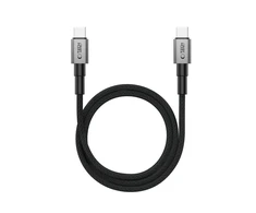 „Tech-Protect Ultraboost DNA MagTwist USB-C PD“ kabelis 100W / 5A 200 cm – pilkos spalvos
