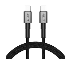 Tech-Protect UltraBoost DNA USB-C PD60W/3A kabelis 100cm – pilkas