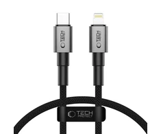 Tech-Protect Ultraboost DNA USB-C / Lightning PD27W/3A laidas 25 cm - pilka