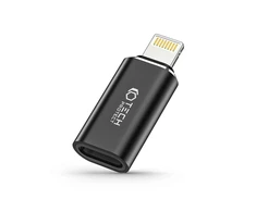 Adapteris Lightning į USB-C Tech-Protect Ultraboost juodos spalvos