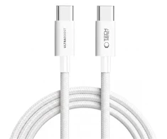 TECH-PROTECT ULTRABOOST LITE USB-C kabelis PD 60W / 3A 300 cm baltas
