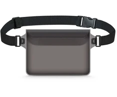 Dėklas „TECH-PROTECT UWP10“ UNIVERSALUS VANDENIUI ATSPARUS DĖŽUTĖ, 10 COLIŲ, JUODA/SKAIDRI