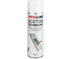Techninis acetonas 100% purškiamas PRO-LINE purškiklis 500ml