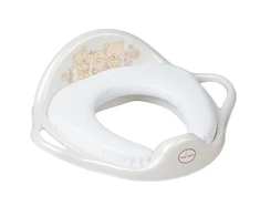 Tega Baby TEGA MS-020-118 Minkšta tualeto sėdynė TEDDY BEAR baltas perlas