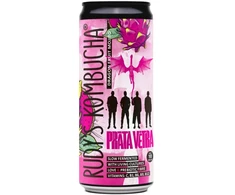 Tējas dzēriens RUDY'S Kombucha Pūķa auglis Mojito, bez cukura, bundžā, 0.33l (DEP)