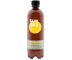Tējas dzēriens SUN365 Kombucha Traditional, PET, 0.5l (DEP)
