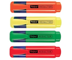 Teksto žymeklių rinkinys Forpus Redactor, 2-5 mm, 4 spalvos