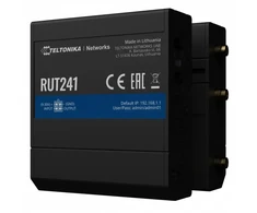 Teltonika Maršrutizatorius LTE RUT241 (Cat 4), 2G, WiFi, Ethernet