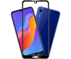 Tempered Glass 9D Full Coveraged with Frame Huawei Honor 8A | Y6S | Y6 (2019) Juodas