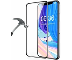 Tempered glass full cover for phone iPhone X | iPhone XS | iPhone 11 Pro juodas