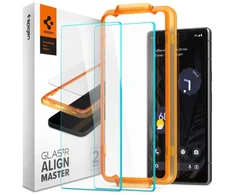 GRŪDINTAS STIKLAS Spigen ALM GLAS.TR 2 vnt. PAKETAS GOOGLE PIXEL 7A PERMATOMAS
