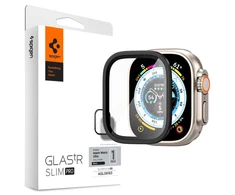 Spigen Glass tR Slim Pro 1 vnt., juodas - Apple Watch Ultra 2/Ultra 49 mm