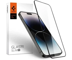 TEMPERED GLASS Spigen STIKLAS FC IPHONE 14 PRO MAX Juodas