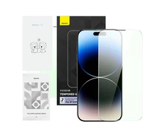 Privatumo apsauga Grūdintas stiklas Baseus Crystal Series IP 14 PRO