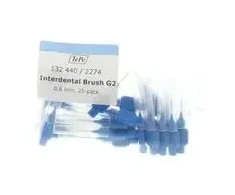 Dantų šepetėlis TePe Interdental 25 vnt. 0,6 mm